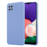 ShieldCase® Samsung Galaxy A22 5G hoesje siliconen (paars)