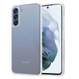 ShieldCase® Samsung Galaxy S21 FE ultra dun siliconen hoesje (transparant)