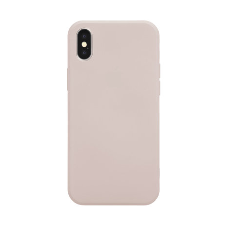 Pantone siliconen hoesje iPhone Max (beige) -