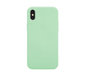 ShieldCase® Pantone siliconen hoesje iPhone Xs Max (lichtgroen)