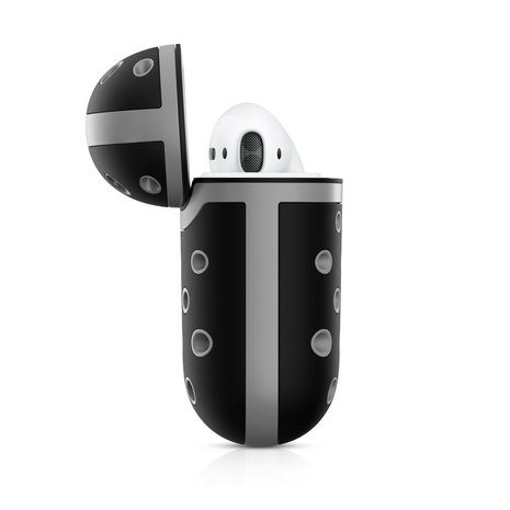 ShieldCase® Shieldcase Airpods silicone case (zwart/grijs)