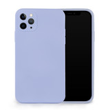 ShieldCase® iPhone 11 Pro vierkante silicone case (paars)