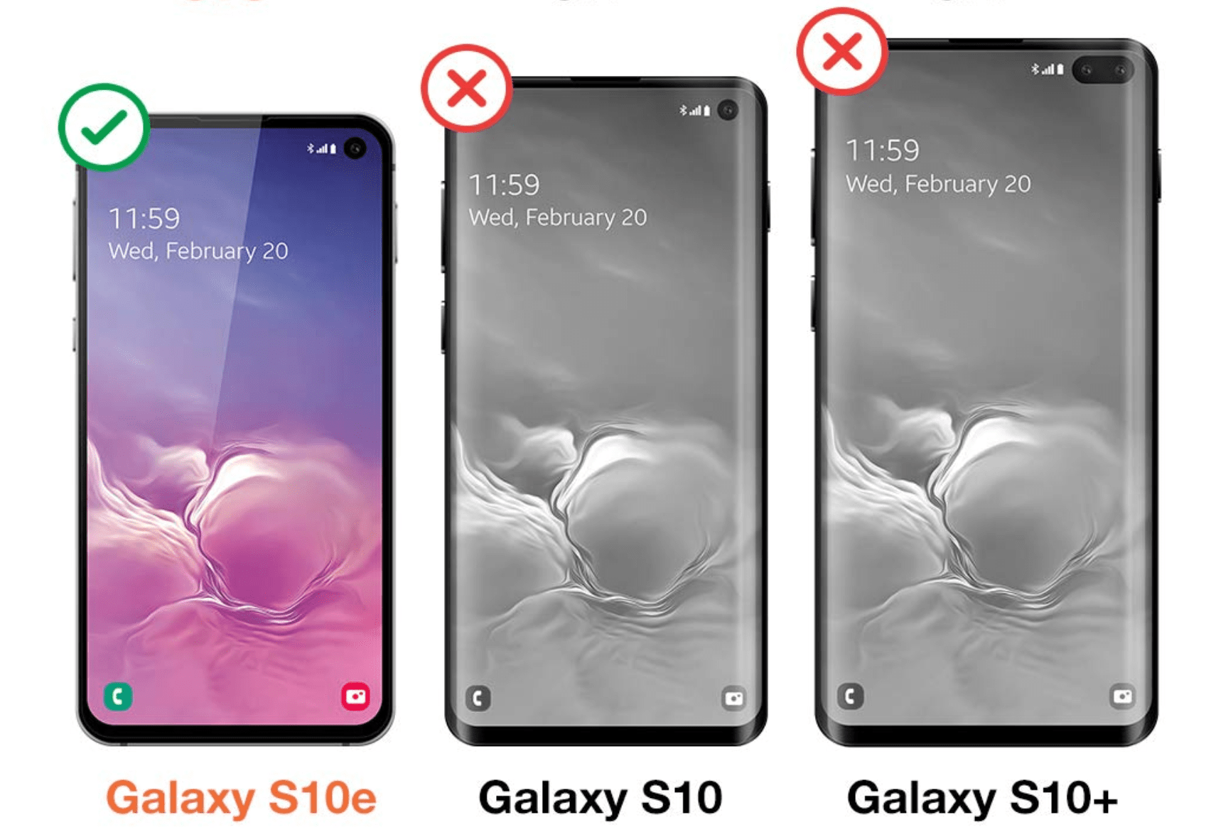 Geschikt voor Galaxy S10e