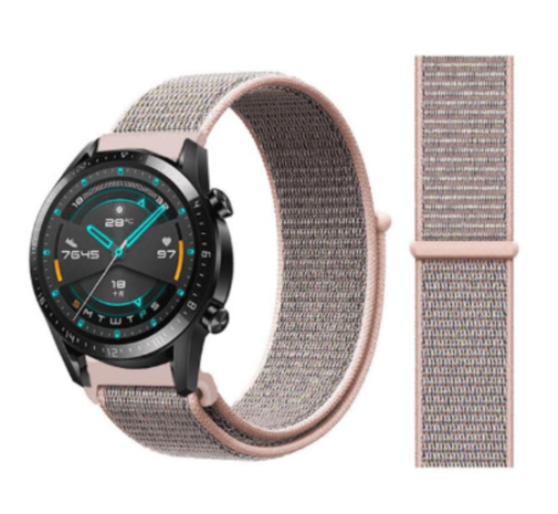 Huawei Watch GT nylon band (pink sand) Huawei Watch GT nylon band (pink sand)