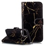 ShieldCase® Shieldcase Amazing Black Marmer iPhone 12 Pro Bookcase ShieldCase® Shieldcase Amazing Black Marmer iPhone 12 Pro Bookcase
