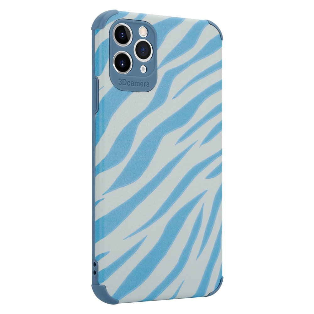 ShieldCase® ShieldCase Blue Zebra iPhone 11 Pro Max case ShieldCase® ShieldCase Blue Zebra iPhone 11 Pro Max case