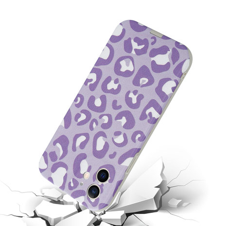 ShieldCase® ShieldCase Purple Panther iPhone 12 hoesje ShieldCase® ShieldCase Purple Panther iPhone 12 hoesje