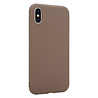 ShieldCase® ShieldCase Silicone case iPhone X / Xs (lichtbruin) ShieldCase® ShieldCase Silicone case iPhone X / Xs (lichtbruin)