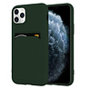 ShieldCase® ShieldCase iPhone 11 Pro Max siliconen hoesje met pasjeshouder (donkergroen) ShieldCase® ShieldCase iPhone 11 Pro Max siliconen hoesje met pasjeshouder (donkergroen)