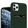 ShieldCase® ShieldCase iPhone 11 Pro Max siliconen hoesje met pasjeshouder (donkergroen) ShieldCase® ShieldCase iPhone 11 Pro Max siliconen hoesje met pasjeshouder (donkergroen)