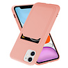 ShieldCase® ShieldCase iPhone 12 siliconen hoesje met pasjeshouder (roze) ShieldCase® ShieldCase iPhone 12 siliconen hoesje met pasjeshouder (roze)