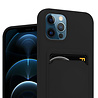 ShieldCase® ShieldCase iPhone 12 siliconen hoesje met pasjeshouder (zwart) ShieldCase® ShieldCase iPhone 12 siliconen hoesje met pasjeshouder (zwart)