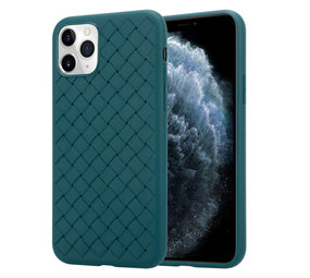 ShieldCase® iPhone 12 Pro Max zacht geweven hoesje (groen) ShieldCase® iPhone 12 Pro Max zacht geweven hoesje (groen)