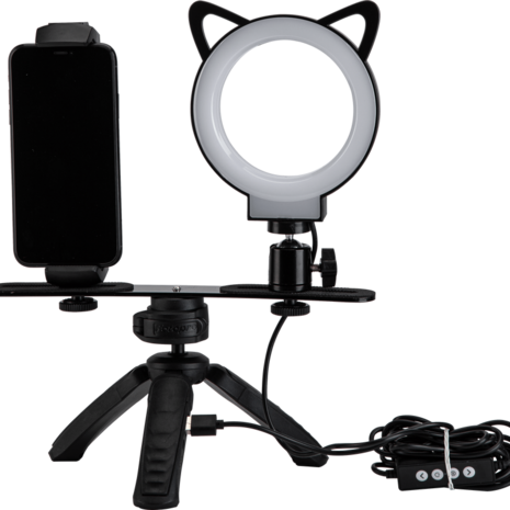 Fotopro Fotopro L2 tripod met selfielamp
