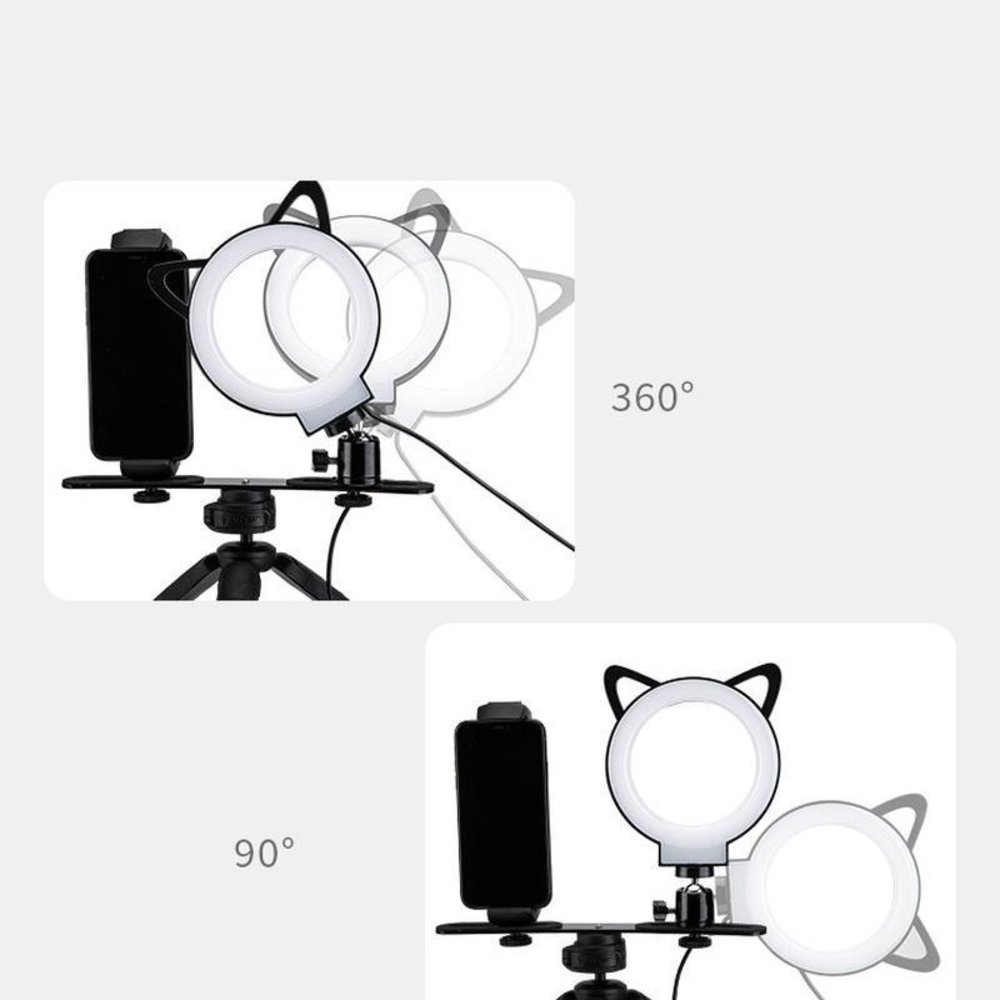 Fotopro Fotopro L2 tripod met selfielamp