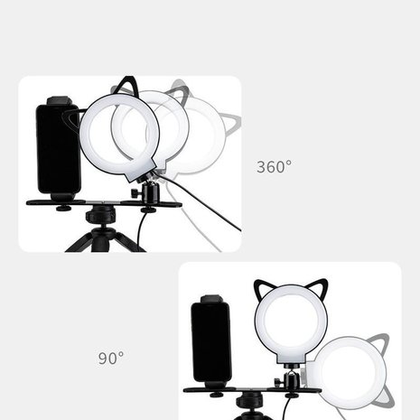 Fotopro Fotopro L2 tripod met selfielamp