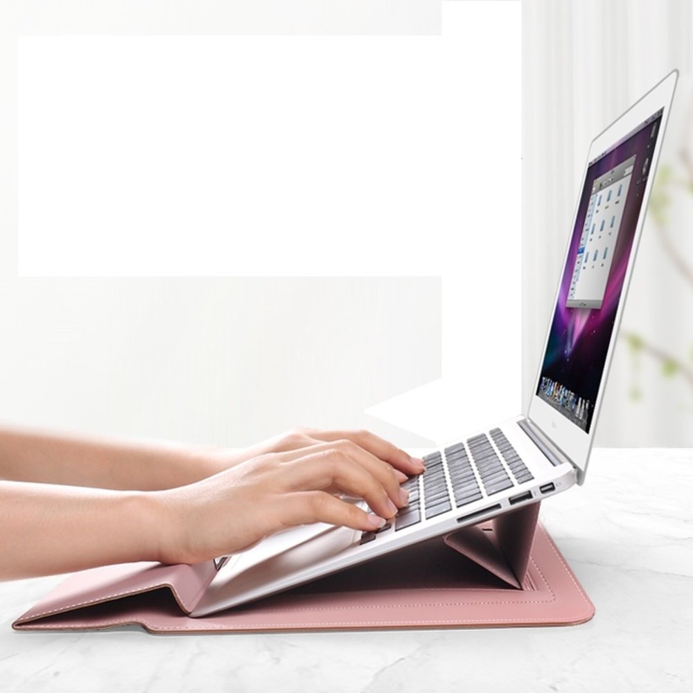 E-Tree Multifunctional Laptop Sleeve zwart 15"