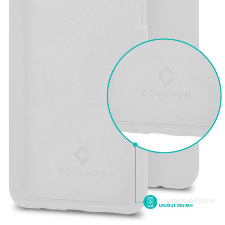 Coverzs Coverzs Luxe Liquid Silicone case iPhone 11 (wit)