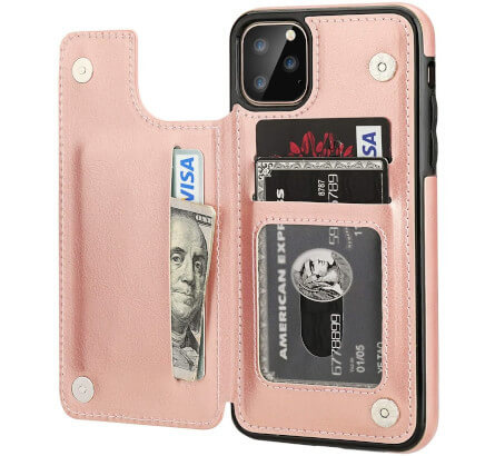 Beste iphone 12 pro max case met portemonnee