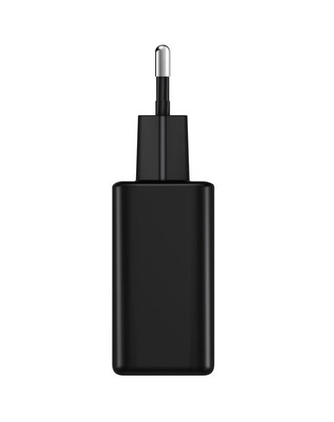 ShieldCase® Quick Charge usb-adapter (Black) geschikt voor Apple en Samsung apparaten - 18 W ShieldCase® Quick Charge usb-adapter (Black) geschikt voor Apple en Samsung apparaten - 18 W