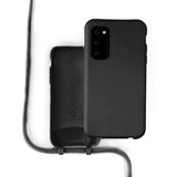 Coverzs Silicone case met koord Samsung Galaxy S20 FE (zwart)