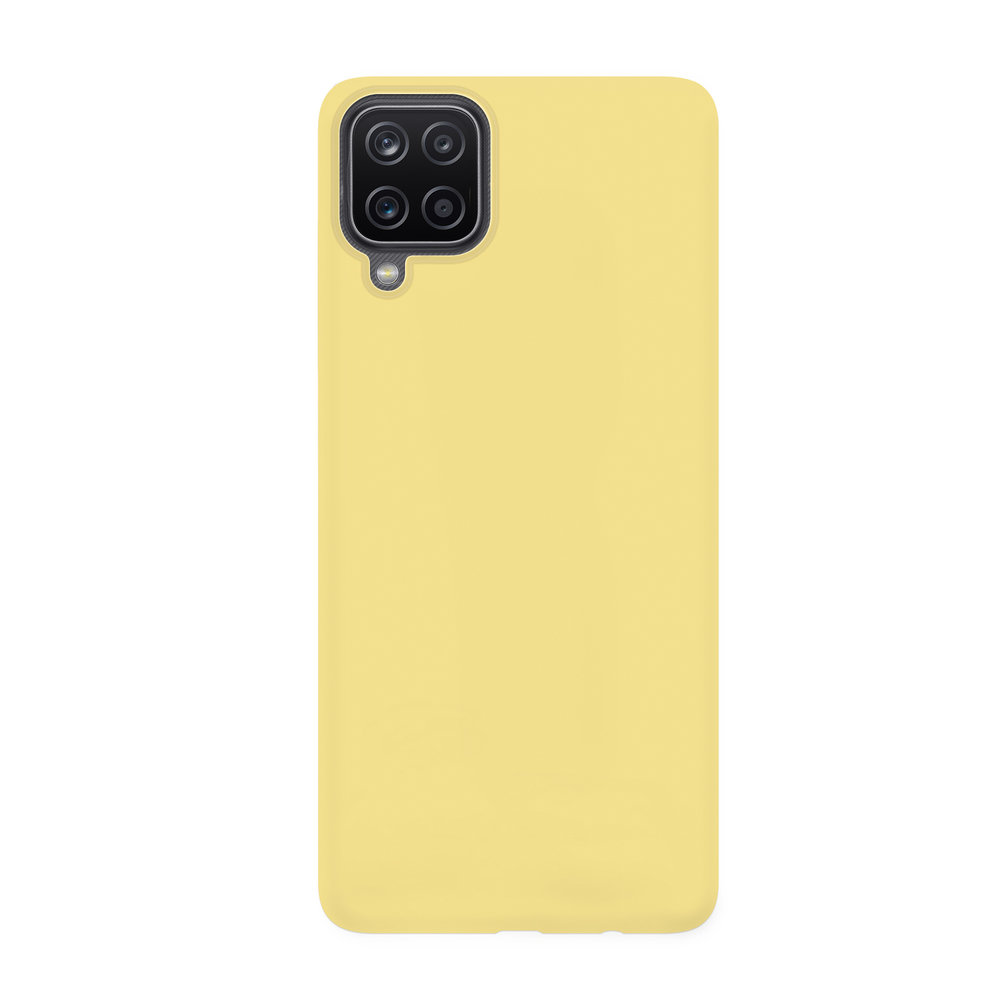 ShieldCase® ShieldCase Pantone siliconen hoesje Samsung Galaxy A12 (geel)