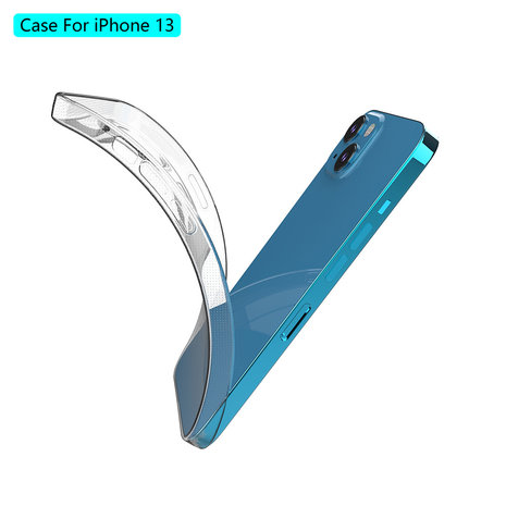 ShieldCase® ShieldCase Ultra thin silicone case iPhone 13 (transparant)