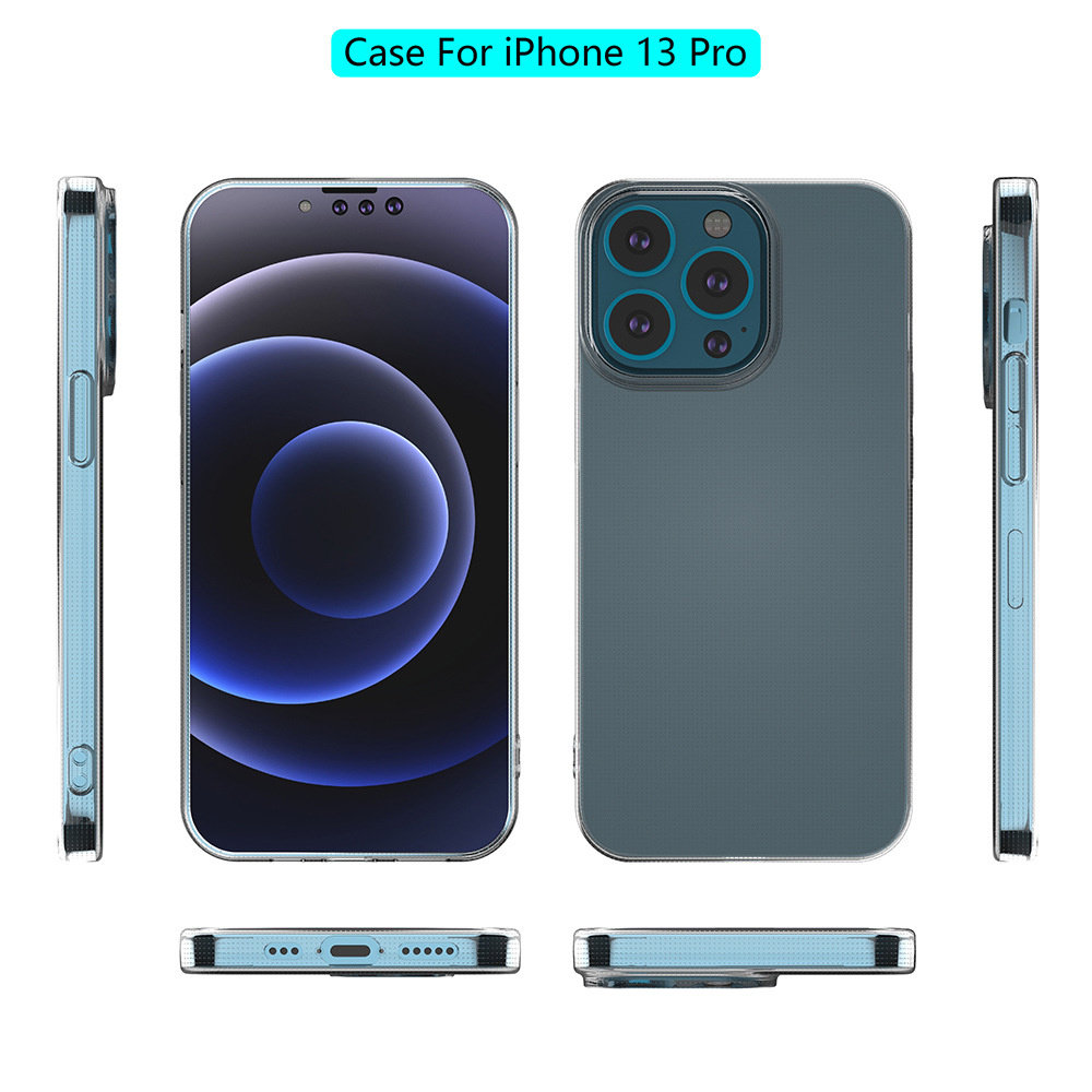 ShieldCase® ShieldCase Ultra thin silicone case iPhone 13 Pro (transparant)