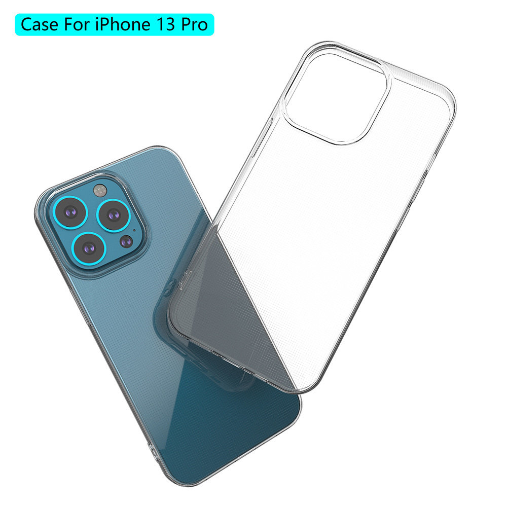 ShieldCase® ShieldCase Ultra thin silicone case iPhone 13 Pro (transparant)