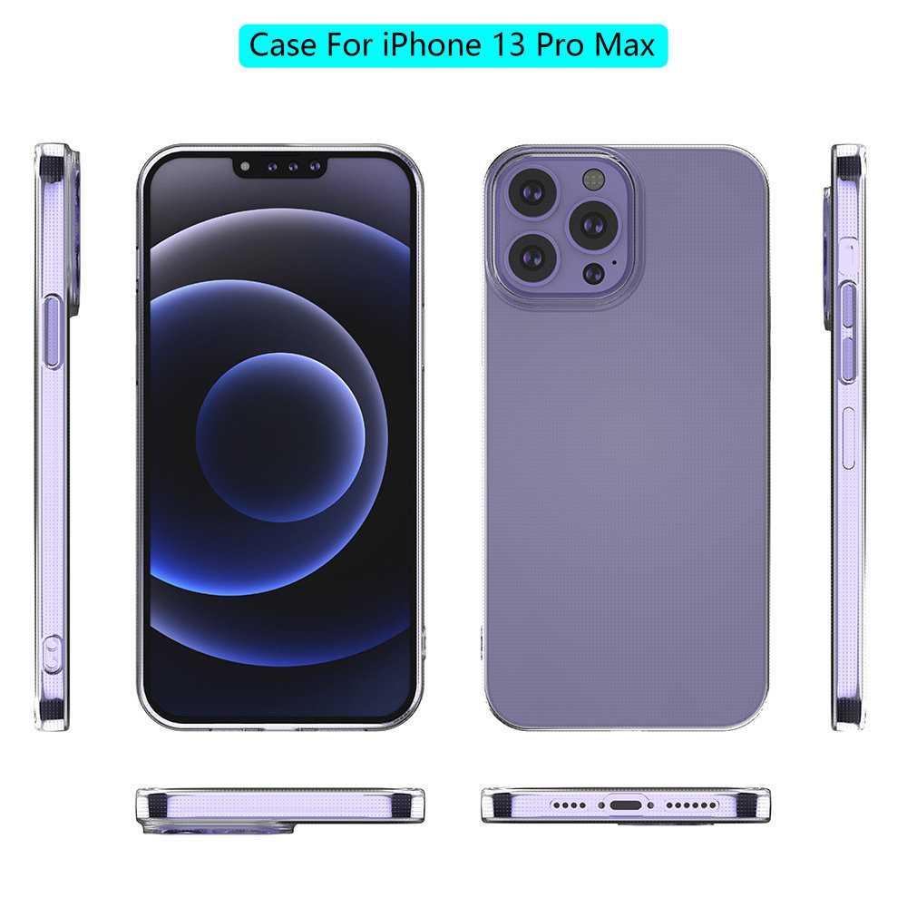 ShieldCase® ShieldCase Ultra thin silicone case iPhone 13 Pro Max (transparant)