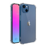 Ceezs iPhone 13 hoesje shockproof / schokbestendig transparant Ceezs iPhone 13 hoesje shockproof / schokbestendig transparant