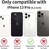 Ceezs Ceezs iPhone 13 Pro hoesje shockproof / schokbestendig transparant Ceezs Ceezs iPhone 13 Pro hoesje shockproof / schokbestendig transparant