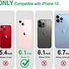 Ceezs Ceezs iPhone 13 hoesje shockproof / schokbestendig transparant Ceezs Ceezs iPhone 13 hoesje shockproof / schokbestendig transparant