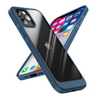 ShieldCase® ShieldCase iPhone 13 Pro hoesje TPU met rand (blauw/transparant)