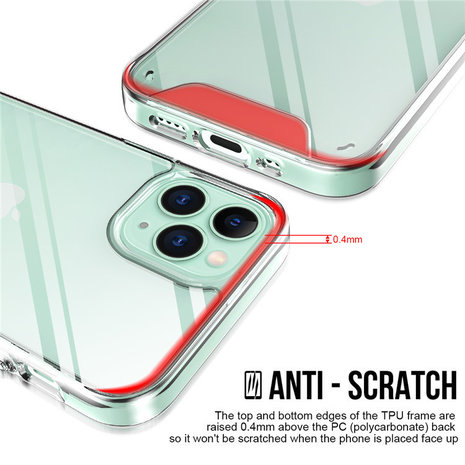 ShieldCase® ShieldCase doorzichtig hoesje iPhone 13 Pro Max ShieldCase® ShieldCase doorzichtig hoesje iPhone 13 Pro Max