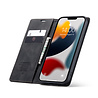 CaseMe hoesjes CaseMe Luxe bookcase iPhone 13 (zwart) CaseMe hoesjes CaseMe Luxe bookcase iPhone 13 (zwart)