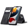 CaseMe hoesjes CaseMe Luxe bookcase iPhone 13 (zwart) CaseMe hoesjes CaseMe Luxe bookcase iPhone 13 (zwart)