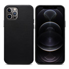 ShieldCase® ShieldCase iPhone 13 Pro Max leren hoesje (zwart)