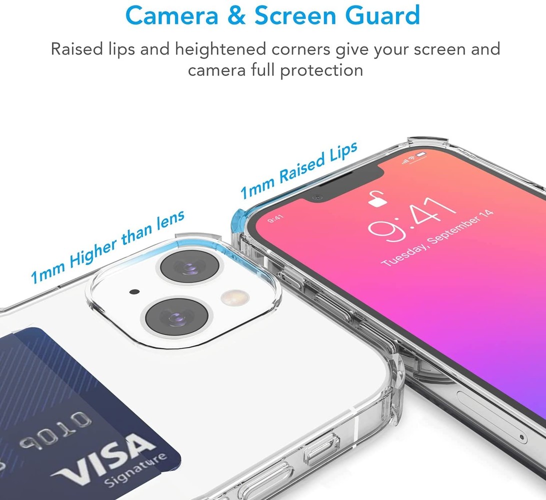 ShieldCase® ShieldCase Shock case met pasjeshouder iPhone 13 Mini ShieldCase® ShieldCase Shock case met pasjeshouder iPhone 13 Mini