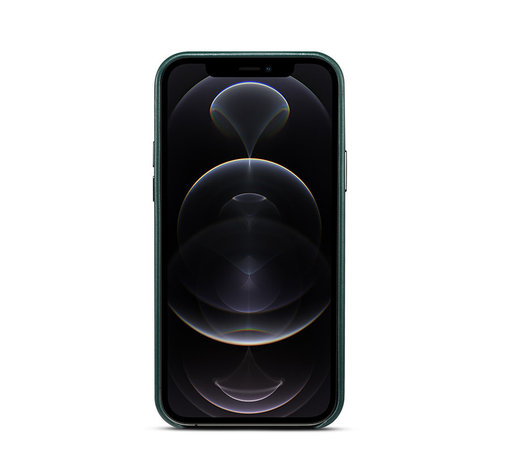 ShieldCase® ShieldCase iPhone 13 leren hoesje (groen) ShieldCase® ShieldCase iPhone 13 leren hoesje (groen)