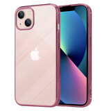 ShieldCase® Metallic bumper case iPhone 13 (roze) ShieldCase® Metallic bumper case iPhone 13 (roze)