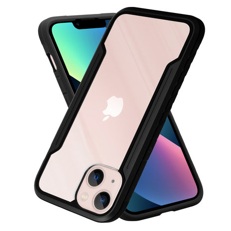 ShieldCase® ShieldCase Metalen Shock Case iPhone 13 (Zwart) ShieldCase® ShieldCase Metalen Shock Case iPhone 13 (Zwart)