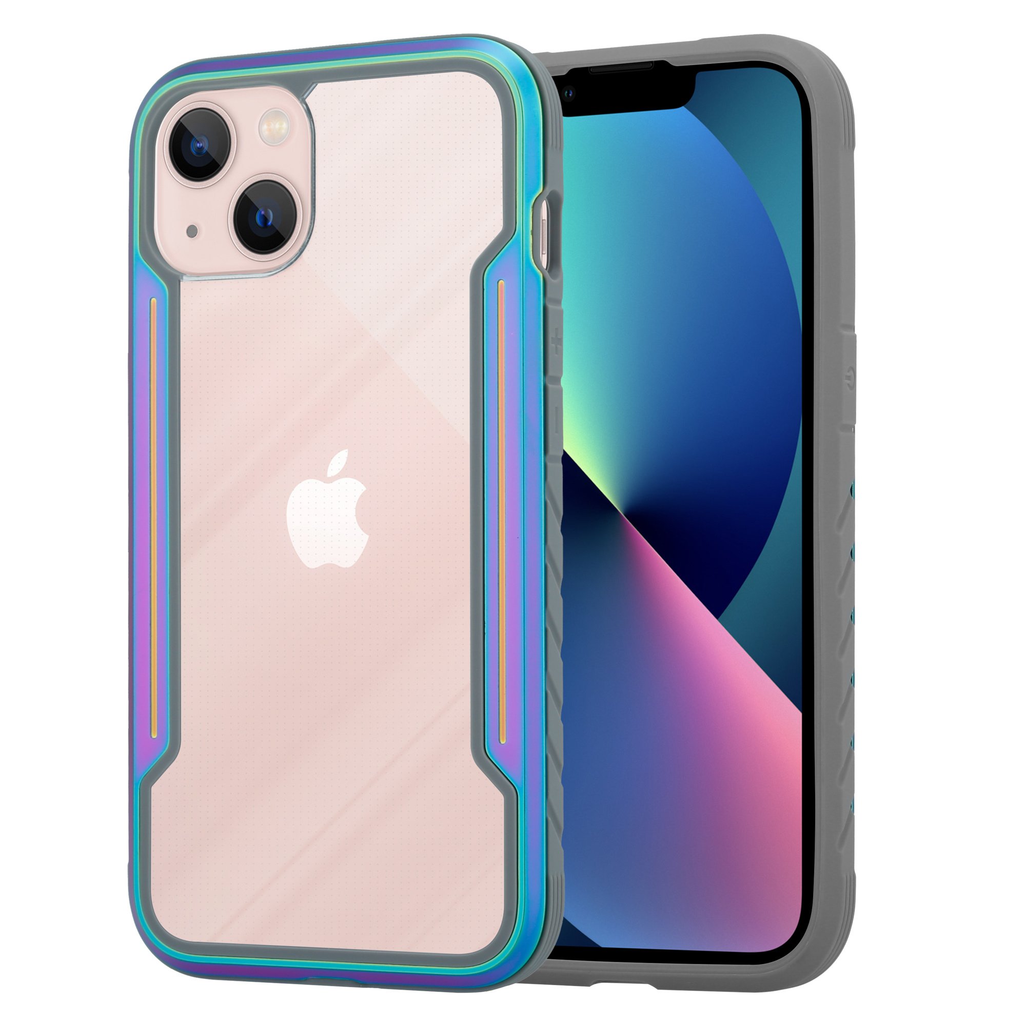 Leuk vinden Industrieel evalueren Metalen Shock Case iPhone 13 (Kleurrijk) - Phone-Factory