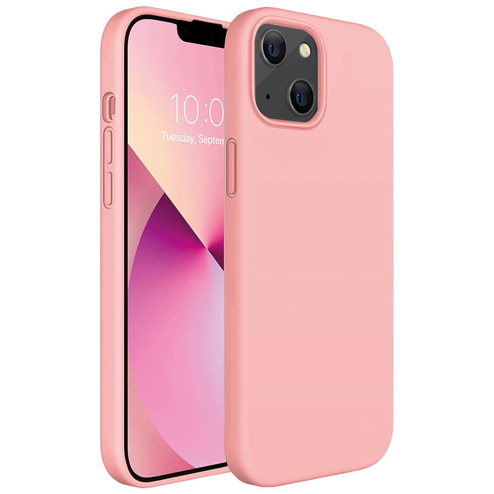 ShieldCase® ShieldCase iPhone 13 Mini silicone case (roze)