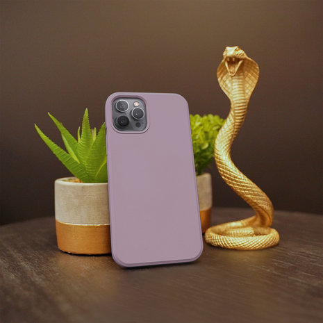 Ceezs Ceezs iPhone 13 Pro hoesje siliconen (paars)