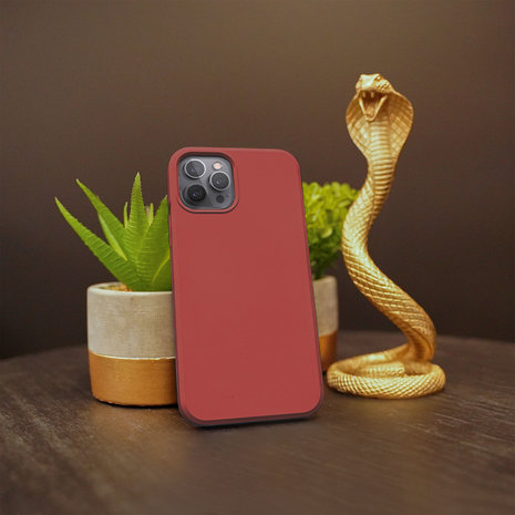 ShieldCase® ShieldCase iPhone 13 Pro Max silicone case (rood)