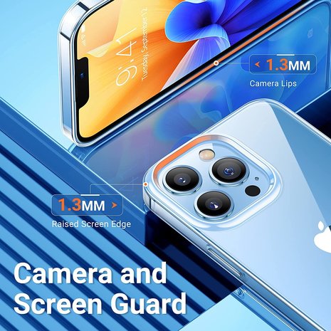 ShieldCase® ShieldCase Ultra thin silicone case iPhone 13 Pro (transparant)
