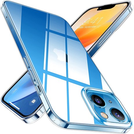 ShieldCase® ShieldCase Ultra thin silicone case iPhone 13 (transparant)