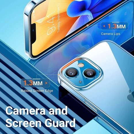 ShieldCase® ShieldCase Ultra thin silicone case iPhone 13 Mini (transparant)