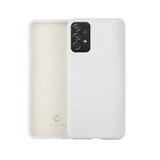 Coverzs Luxe Liquid Silicone case Samsung Galaxy A72 (wit)